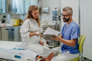 Substance use disorders are common pregnant people. Research shows a fear of stigma prevents these patients from seeking health care.  Halfpoint Images/Getty Images