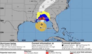 Handout/National Hurricane Center/TNS