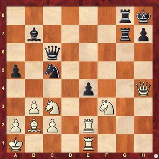 Mate in 2 Moves, Black to Play