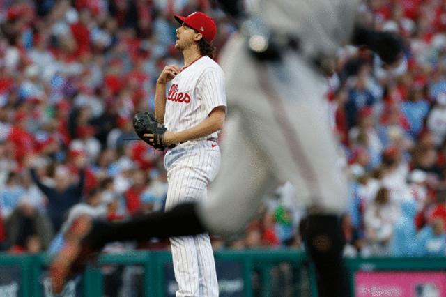 Bryce Harper's legend grows as he homers on first World Series pitch he  sees at Citizens Bank Park